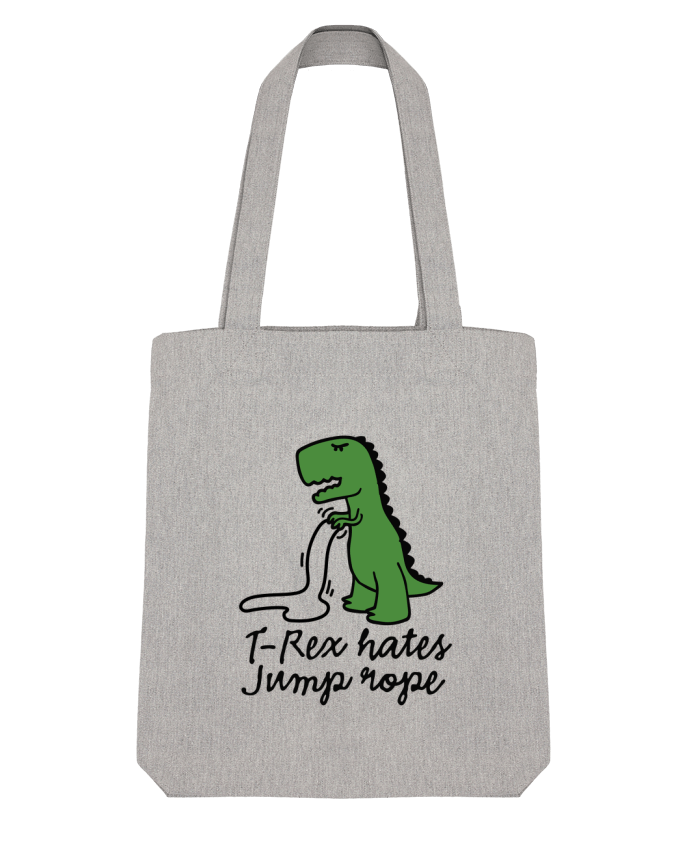 Tote Bag Stanley Stella TREX HATES JUMP ROPE by LaundryFactory 
