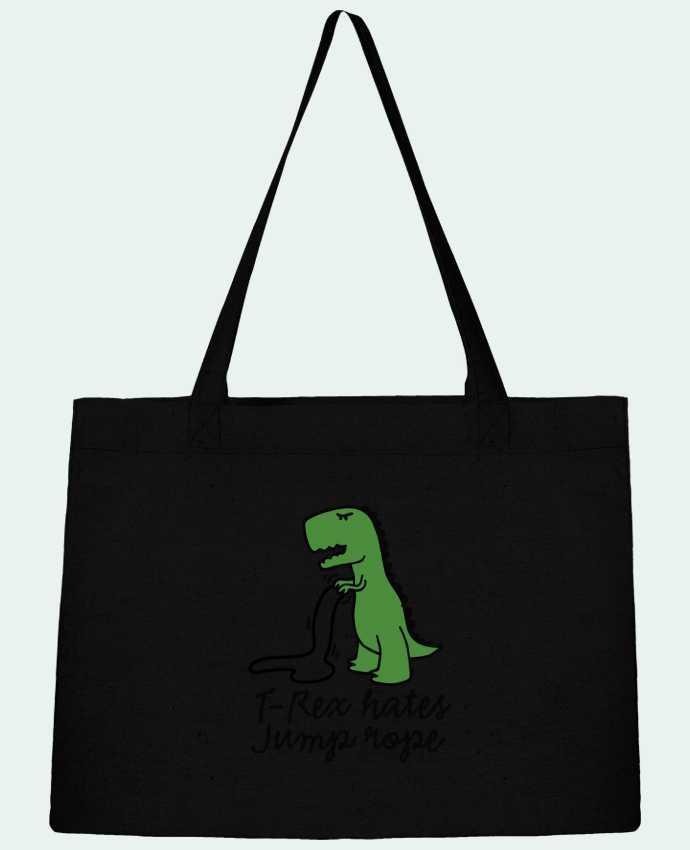 Shopping tote bag Stanley Stella TREX HATES JUMP ROPE by LaundryFactory