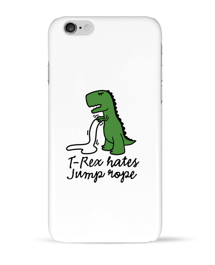 Case 3D iPhone 6 TREX HATES JUMP ROPE by LaundryFactory
