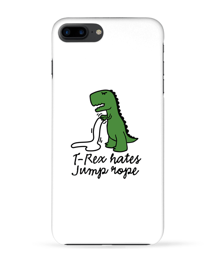 Case 3D iPhone 7+ TREX HATES JUMP ROPE by LaundryFactory