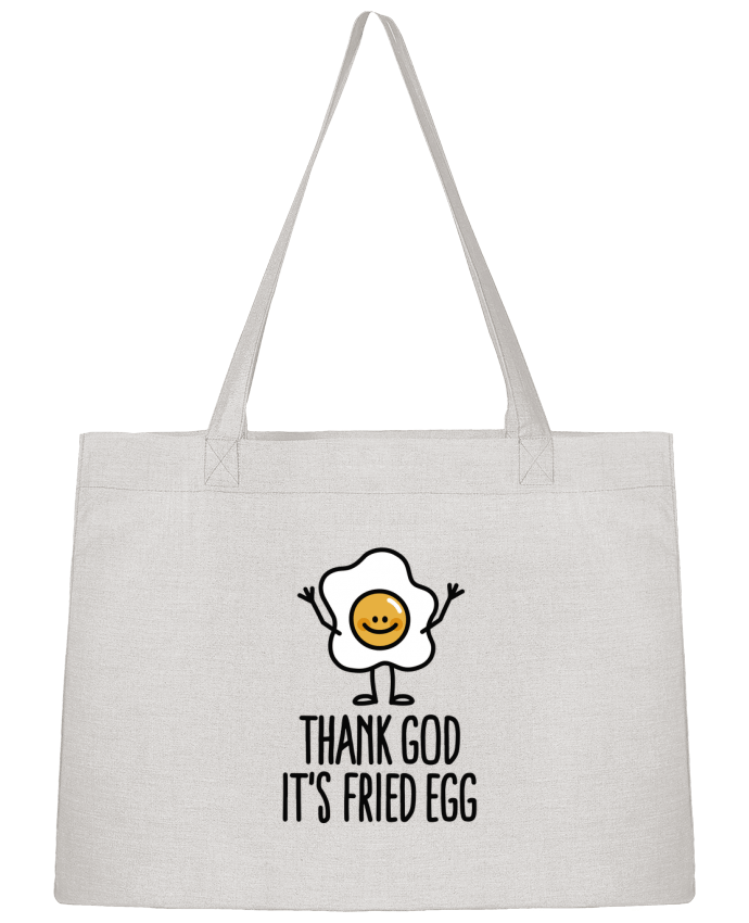 Sac Shopping THANK GOD ITS FRIED EGG par LaundryFactory