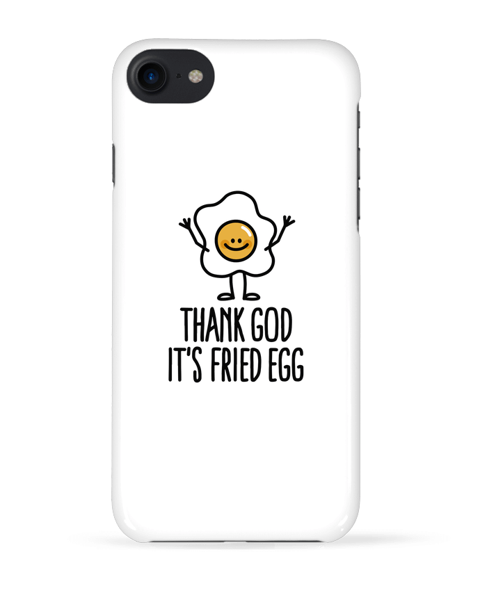 COQUE 3D Iphone 7 THANK GOD ITS FRIED EGG de LaundryFactory