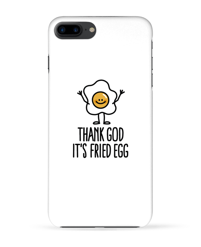 Coque iPhone 7 + THANK GOD ITS FRIED EGG par LaundryFactory