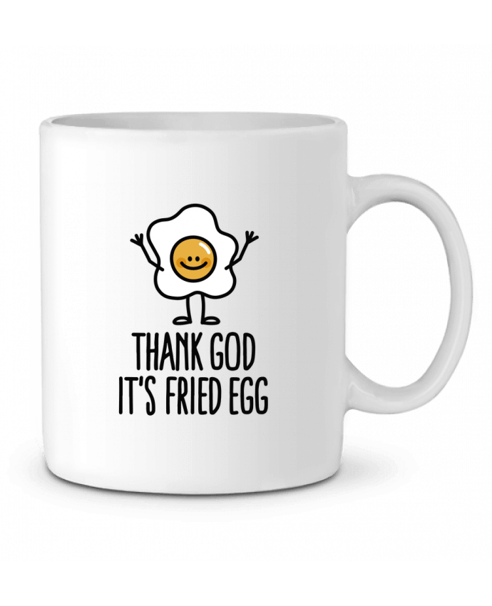 Mug  THANK GOD ITS FRIED EGG par LaundryFactory