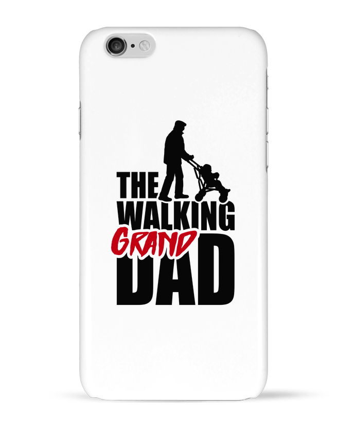 Case 3D iPhone 6 WALKING GRAND DAD Black by LaundryFactory