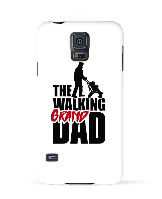 Coque Samsung Galaxy S5 WALKING GRAND DAD Black par LaundryFactory
