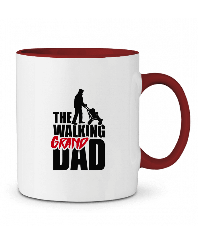 Mug bicolore WALKING GRAND DAD Black LaundryFactory