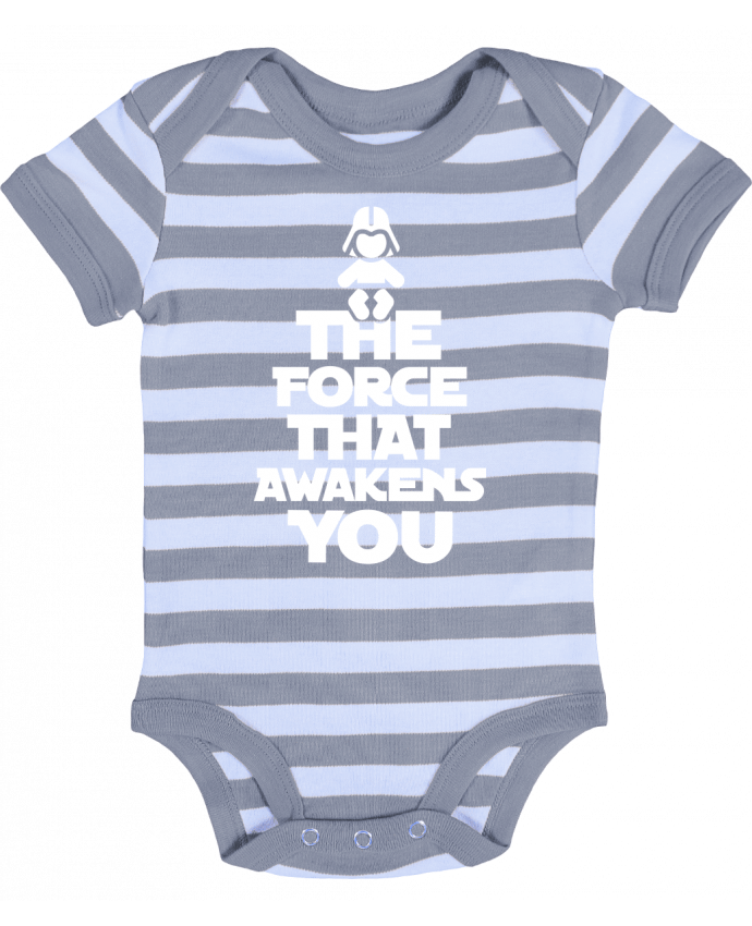 Body Bébé Rayé THE FORCE THAT AWAKENS YOU - LaundryFactory