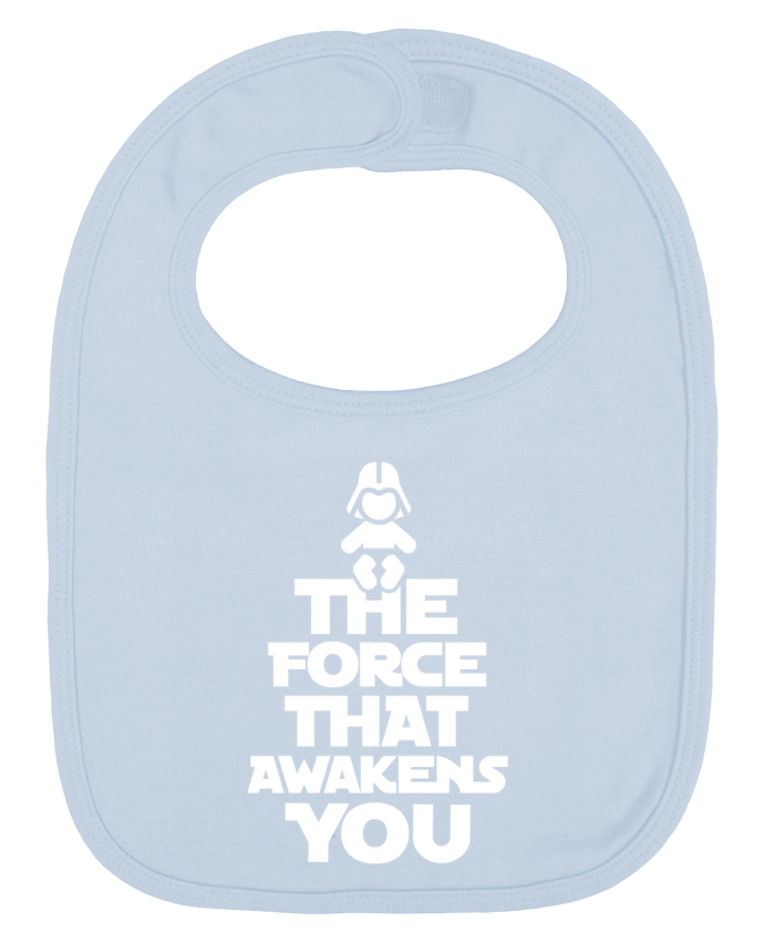 Bavoir bébé uni THE FORCE THAT AWAKENS YOU par LaundryFactory