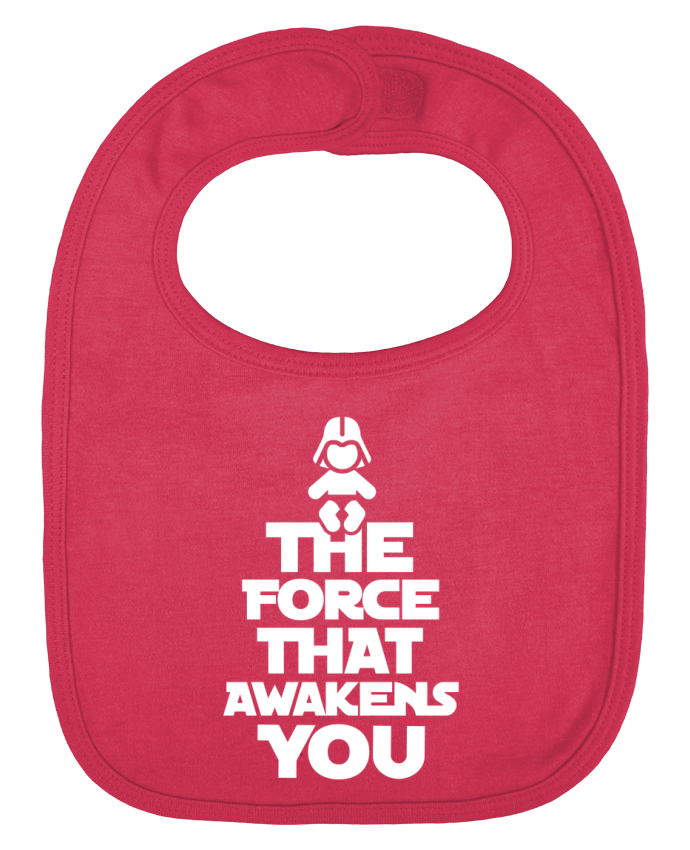 Bavoir bébé uni THE FORCE THAT AWAKENS YOU par LaundryFactory