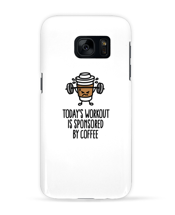 Coque 3D Samsung Galaxy S7  WORKOUT COFFEE LIFT par LaundryFactory