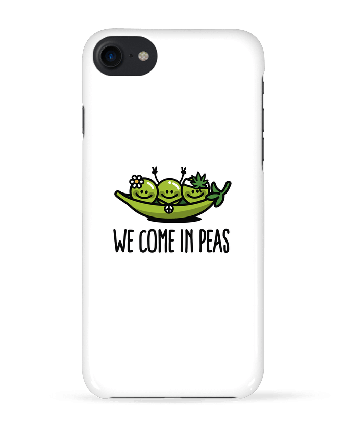 COQUE 3D Iphone 7 WE COME IN PEAS de LaundryFactory