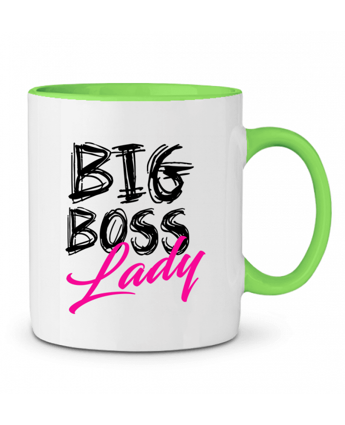 Two-tone Ceramic Mug big boss lady DesignMe