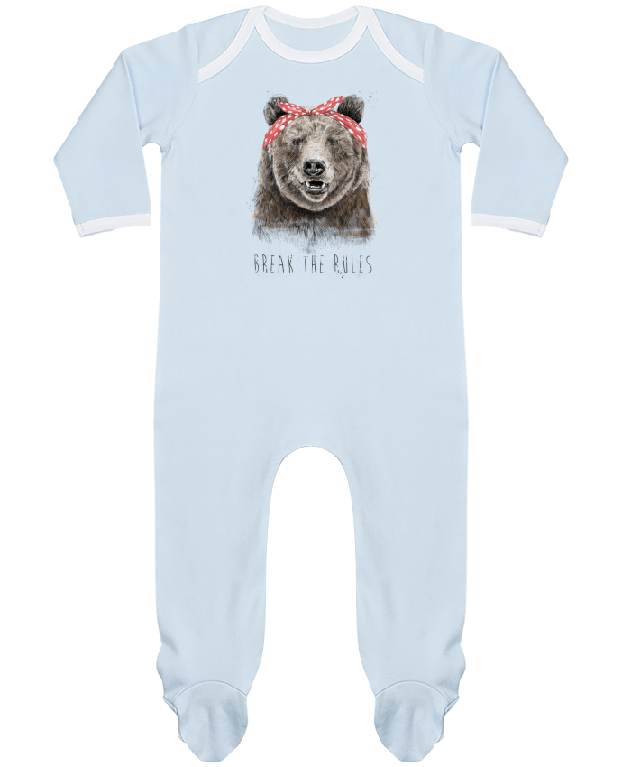 Baby Sleeper long sleeves Contrast Break the rules II by Balàzs Solti