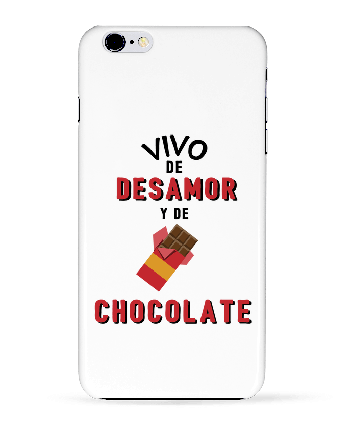 Carcasa Iphone 6+ Vivo de desamor y de chocolate de tunetoo