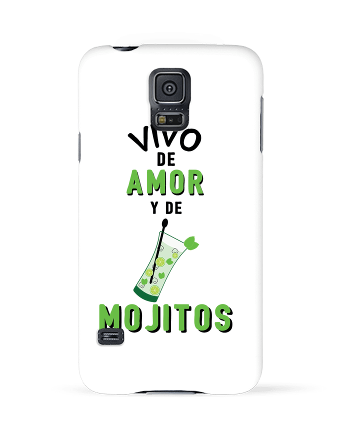 Case 3D Samsung Galaxy S5 Vivo de amor y de mojitos by tunetoo