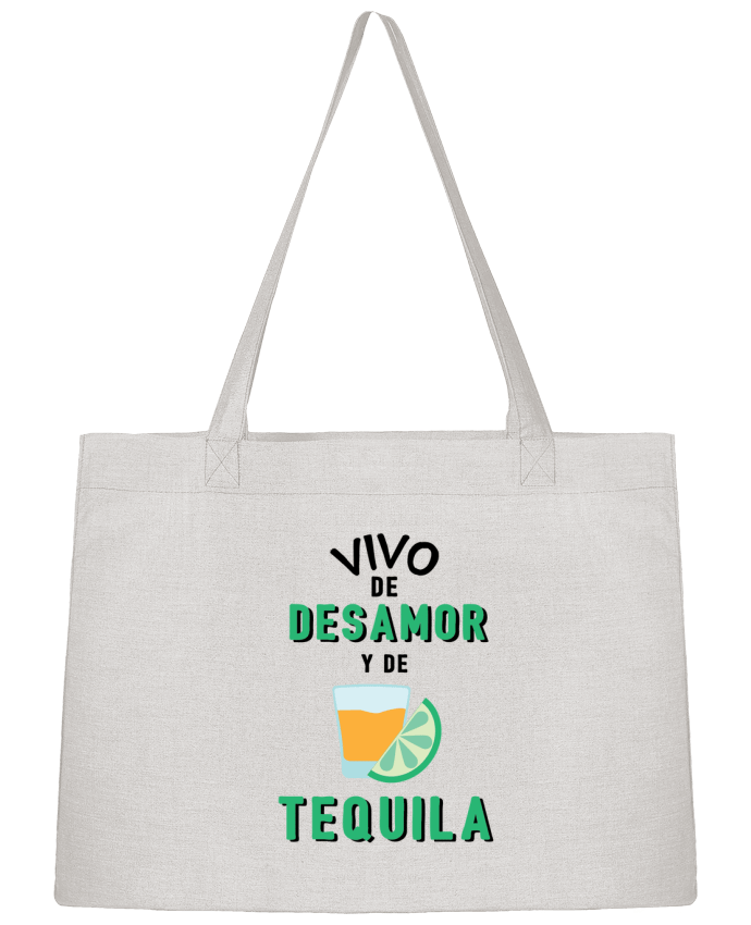 Shopping tote bag Stanley Stella Vivo de desamor y de tequila by tunetoo