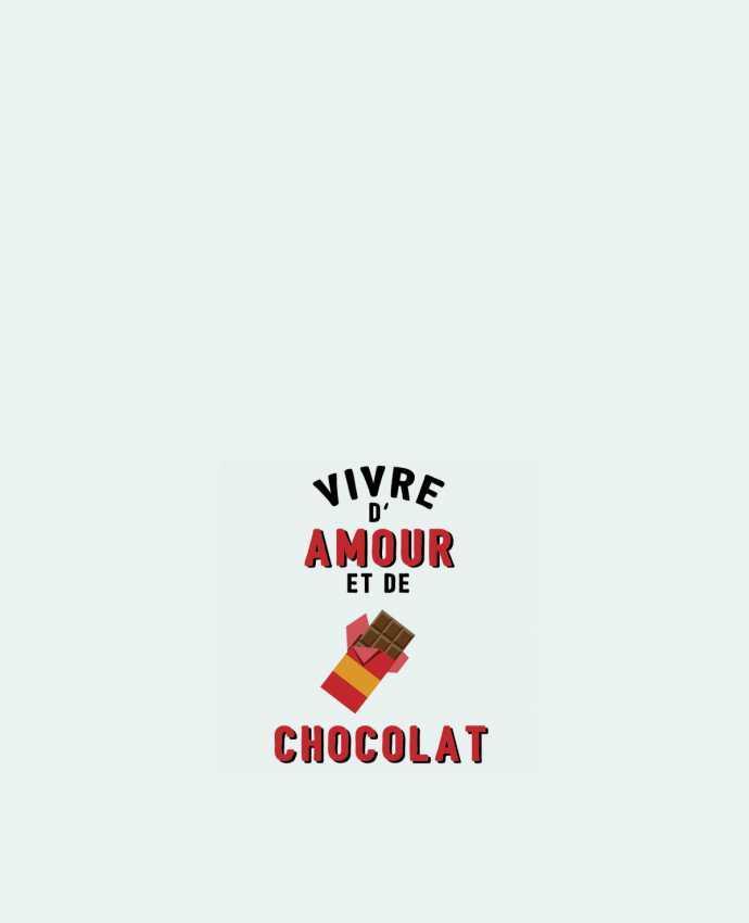 Tote-bag Vivre d'amour et de chocolat par tunetoo