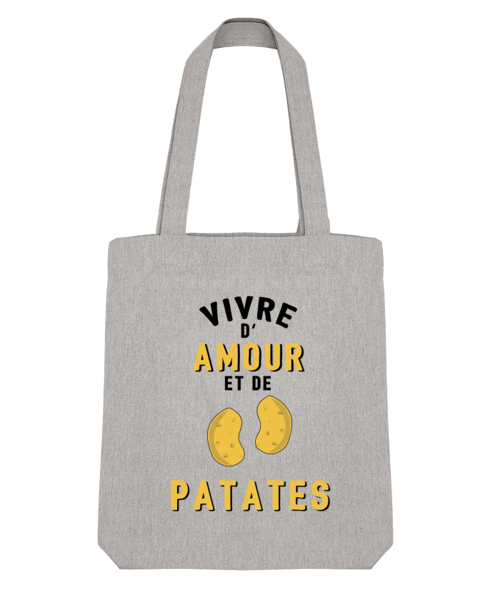 Tote Bag Stanley Stella Vivre d'amour et de patates par tunetoo 