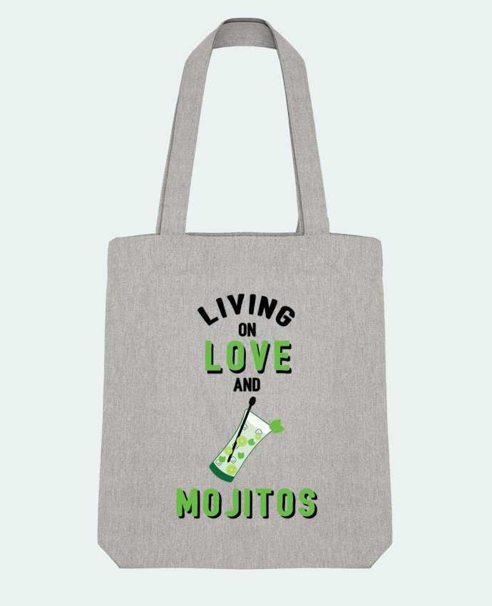 Tote Bag Stanley Stella Living on love and mojitos by tunetoo 