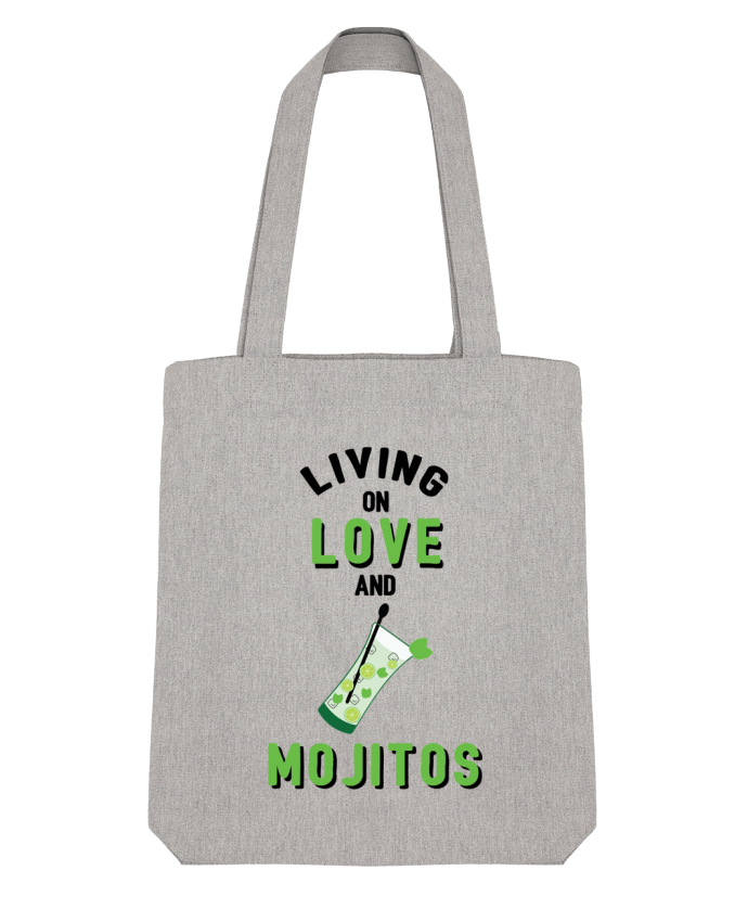 Tote Bag Stanley Stella Living on love and mojitos by tunetoo 