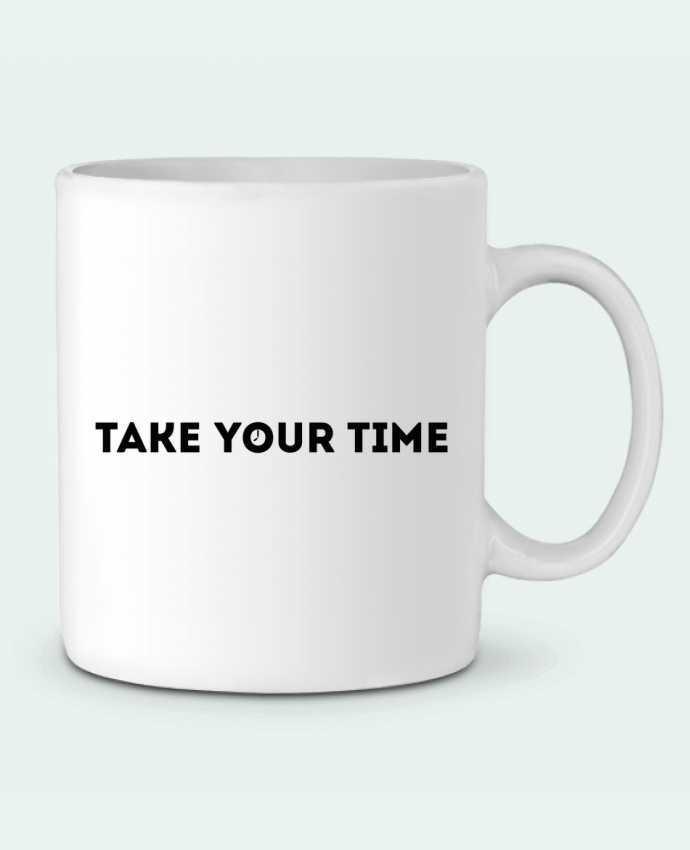 Ceramic Mug Take your time by tunetoo
