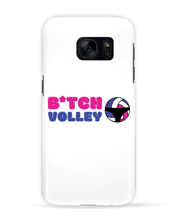 Coque 3D Samsung Galaxy S7  B*tch volley par tunetoo