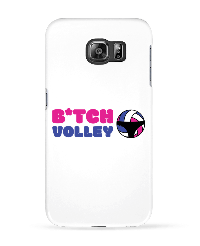 Case 3D Samsung Galaxy S6 B*tch volley - tunetoo
