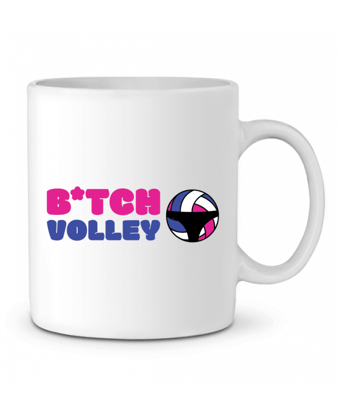 Ceramic Mug B*tch volley by tunetoo