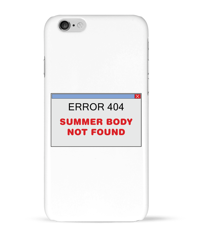 Carcasa  Iphone 6 Summer body not found por tunetoo
