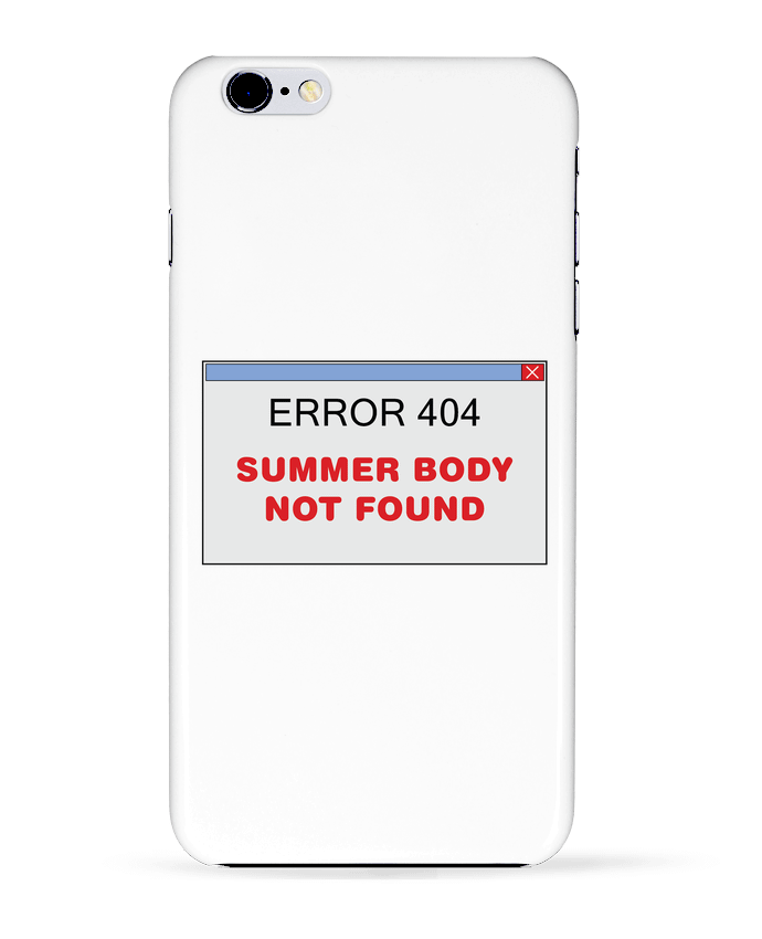  COQUE Iphone 6+ | Summer body not found de tunetoo