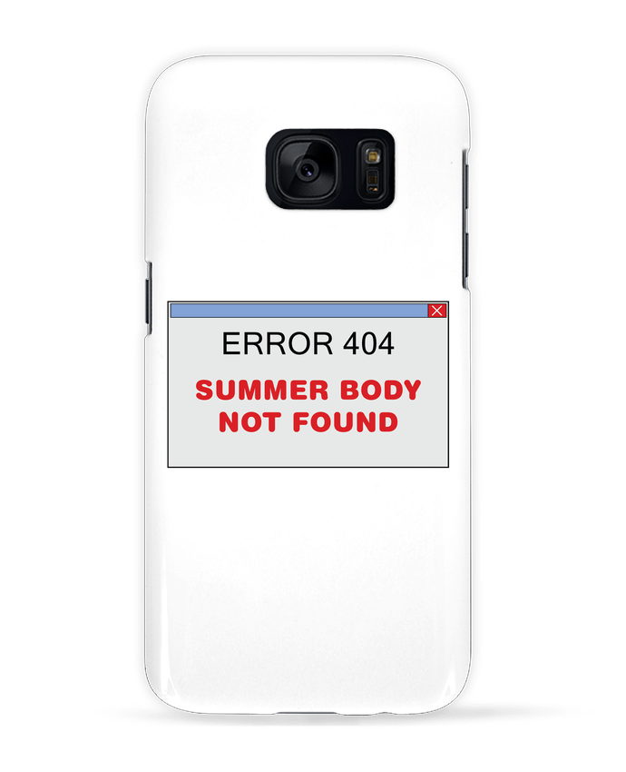 Coque 3D Samsung Galaxy S7  Summer body not found par tunetoo