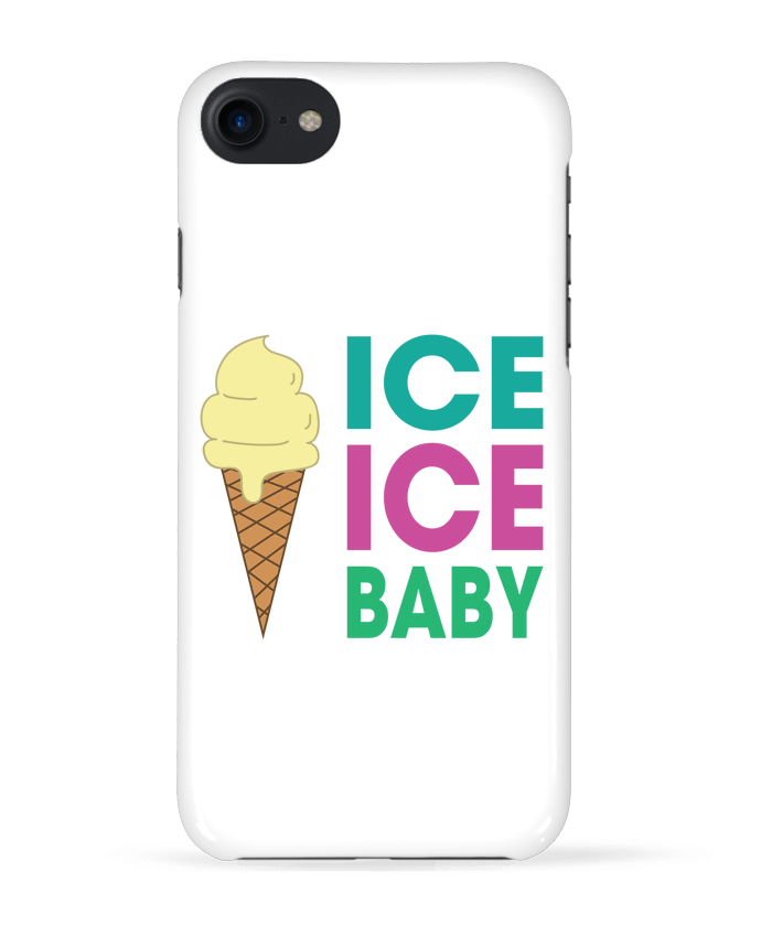 COQUE 3D Iphone 7 Ice Ice Baby de tunetoo