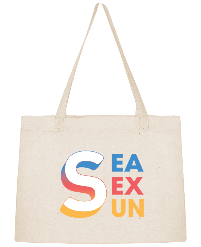 Shopping tote bag Stanley Stella Sea Sex Sun by tunetoo