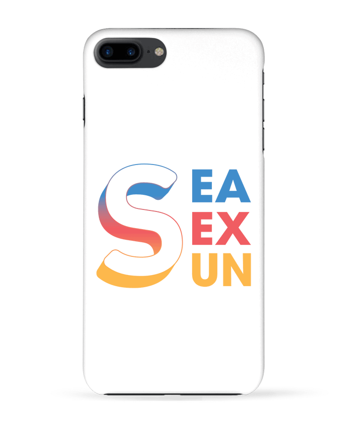 Coque iPhone 7 + Sea Sex Sun par tunetoo