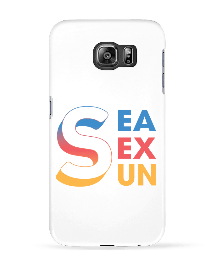 Case 3D Samsung Galaxy S6 Sea Sex Sun - tunetoo