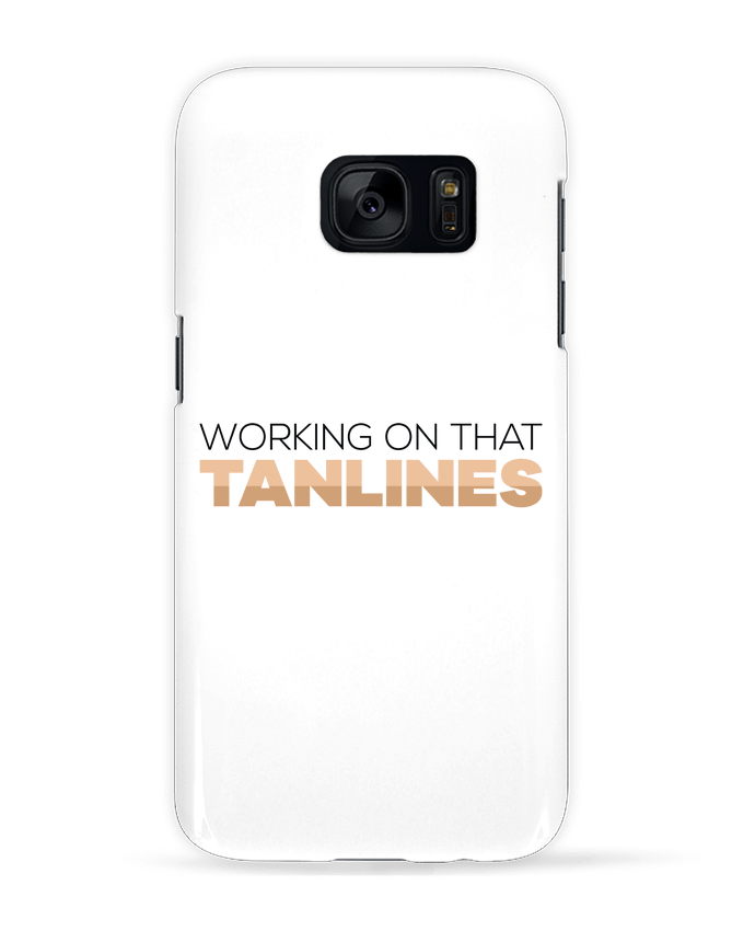 Coque 3D Samsung Galaxy S7  Working on that tanlines par tunetoo