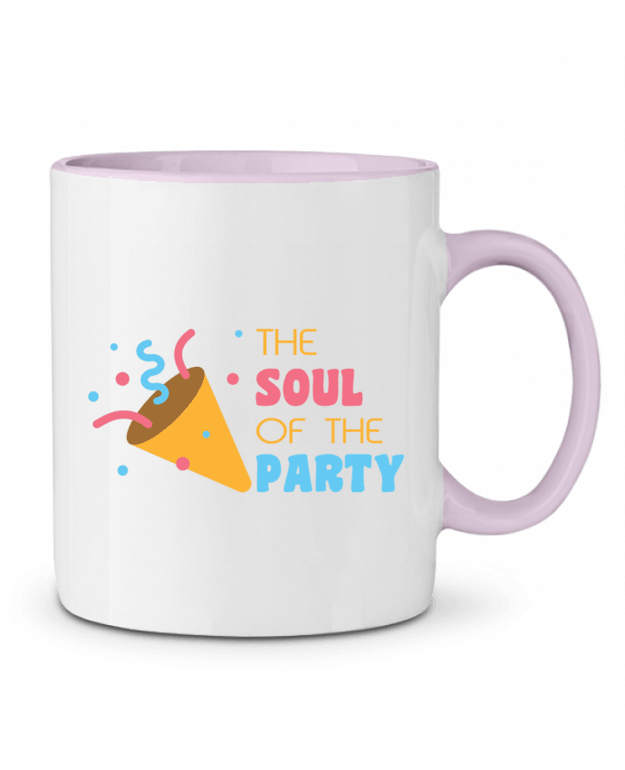 Mug bicolore The soul of the party tunetoo