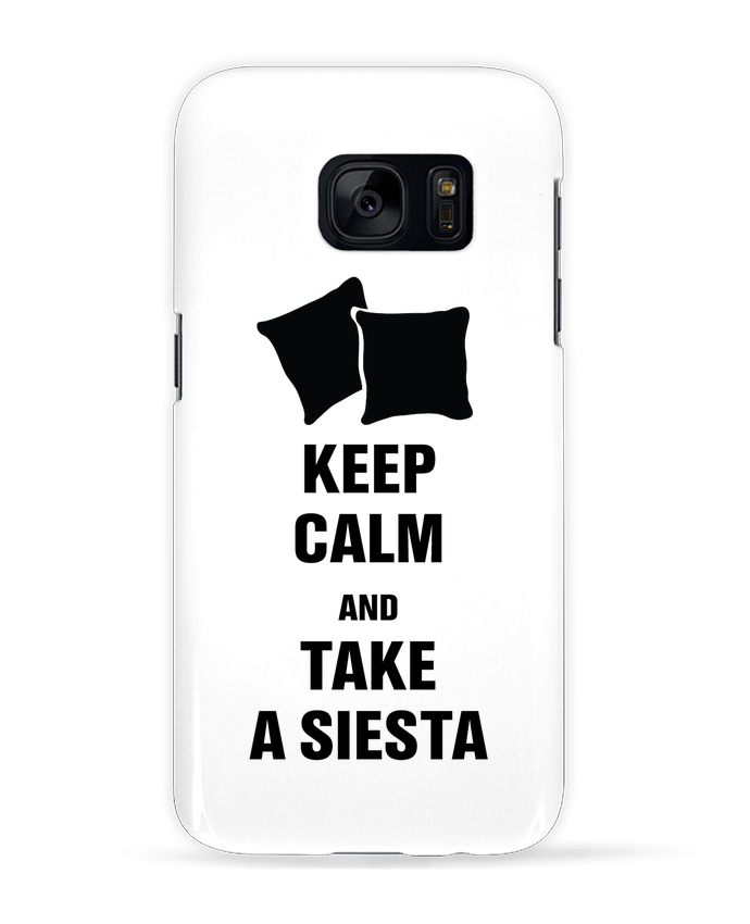 Coque 3D Samsung Galaxy S7  Keep calm and take a siesta par tunetoo