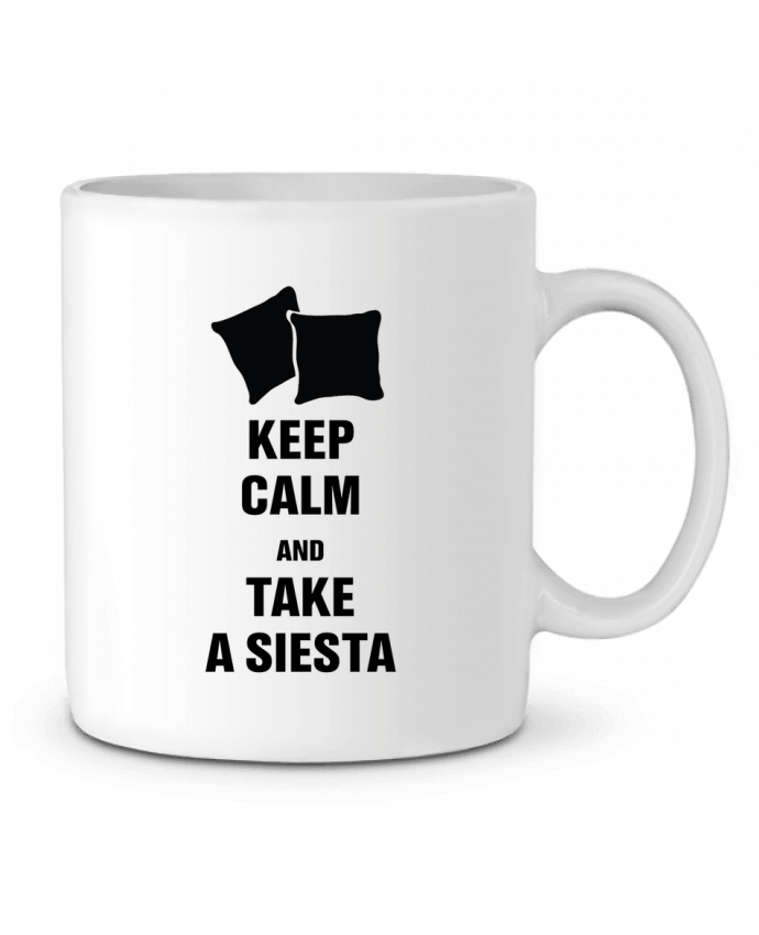 Mug  Keep calm and take a siesta par tunetoo