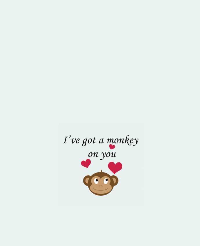 Tote Bag cotton I've got a monkey on you by tunetoo