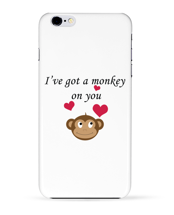 Case 3D iPhone 6+ I've got a monkey on you de tunetoo