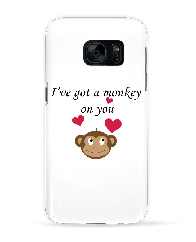 Case 3D Samsung Galaxy S7 I've got a monkey on you by tunetoo