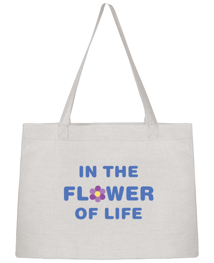 Shopping tote bag Stanley Stella In the flower of life by tunetoo