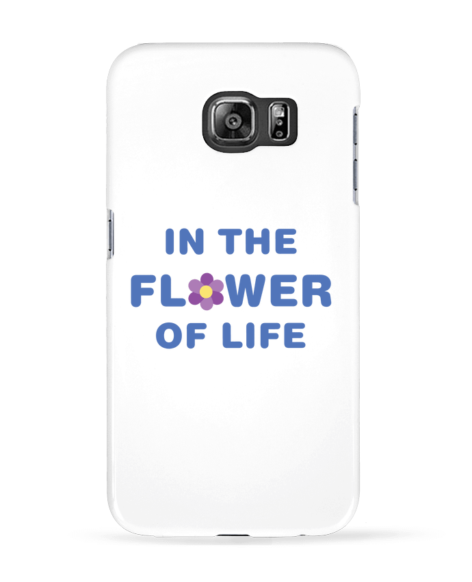 Case 3D Samsung Galaxy S6 In the flower of life - tunetoo