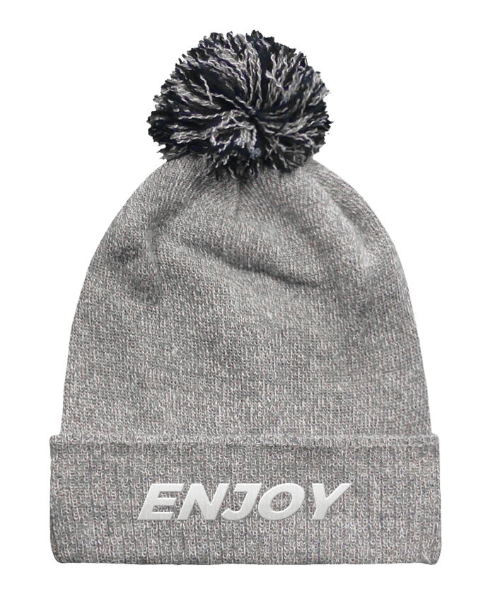 Bonnet à revers Enjoy brodé por tunetoo