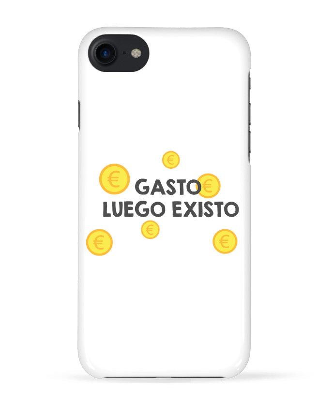 Carcasa Iphone 7 Gasto, luego existo de tunetoo