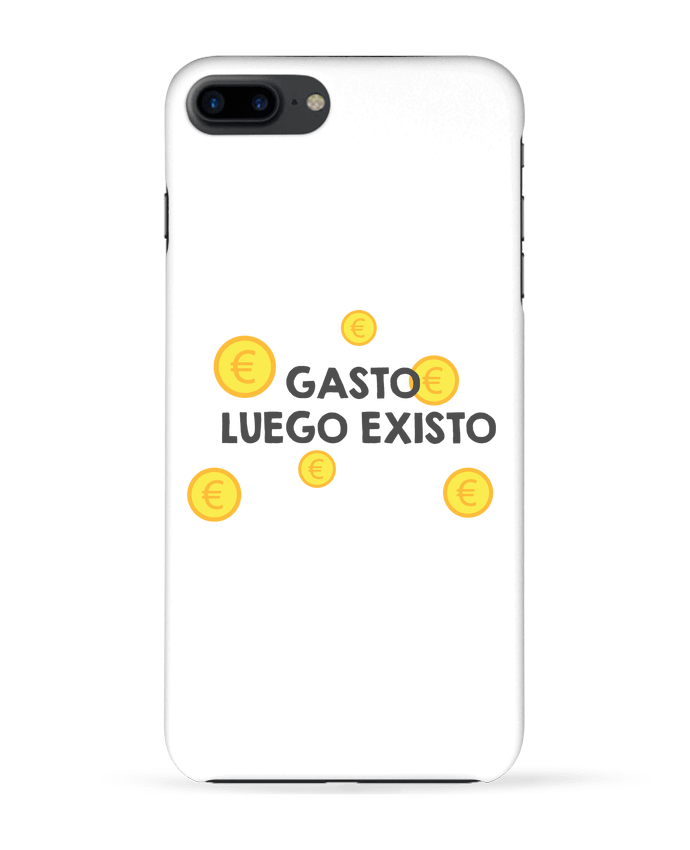 Case 3D iPhone 7+ Gasto, luego existo by tunetoo