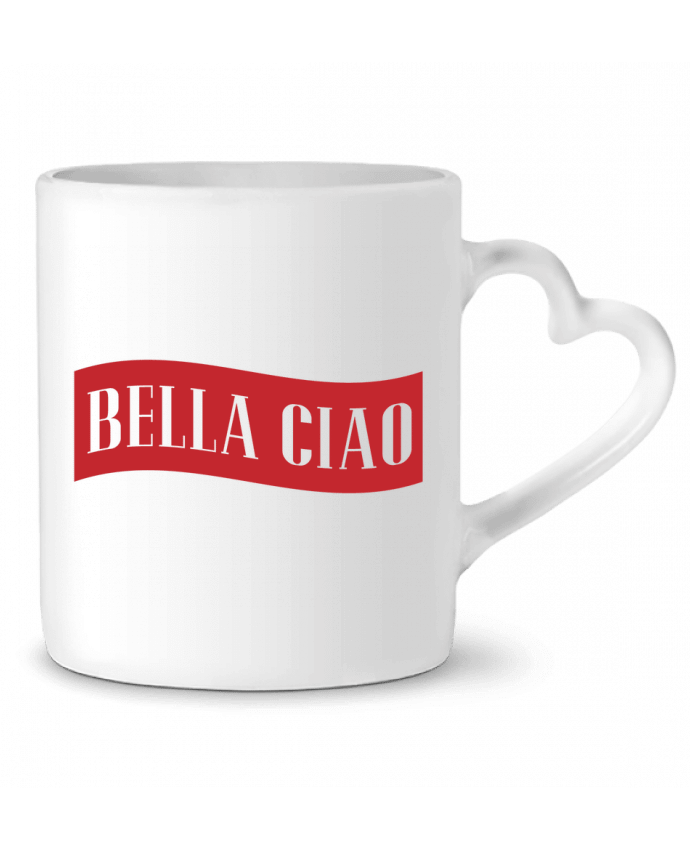 Mug Heart BELLA CIAO by tunetoo
