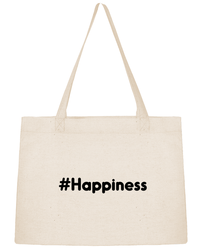 Shopping tote bag Stanley Stella #Happiness by tunetoo
